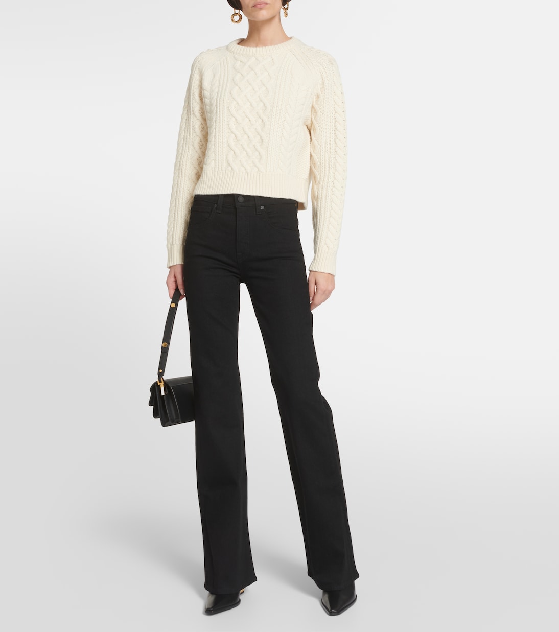 Celia high-rise bootcut jeans | Nili Lotan