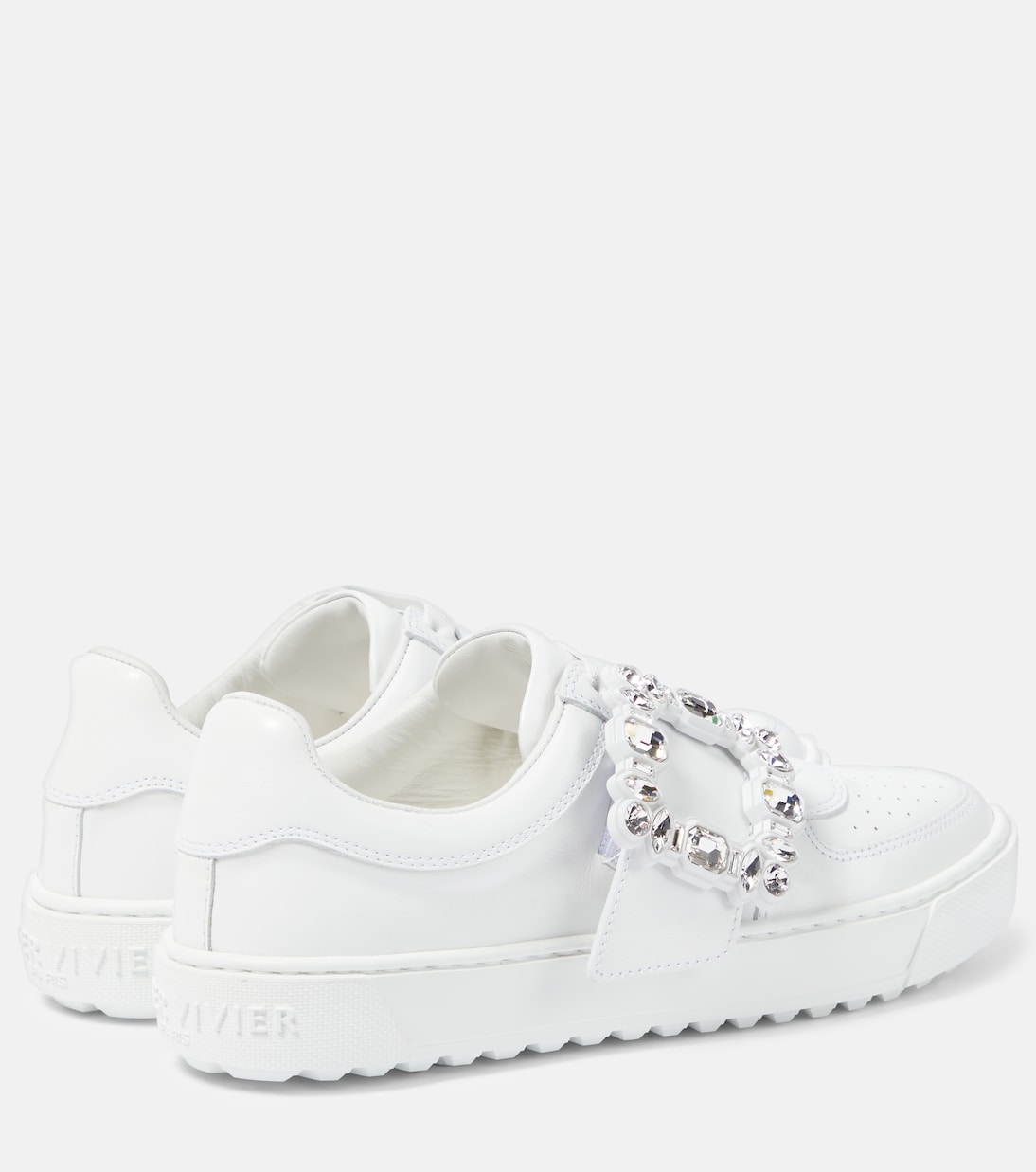 Verzierte Sneakers Very Vivier aus Leder | Roger Vivier