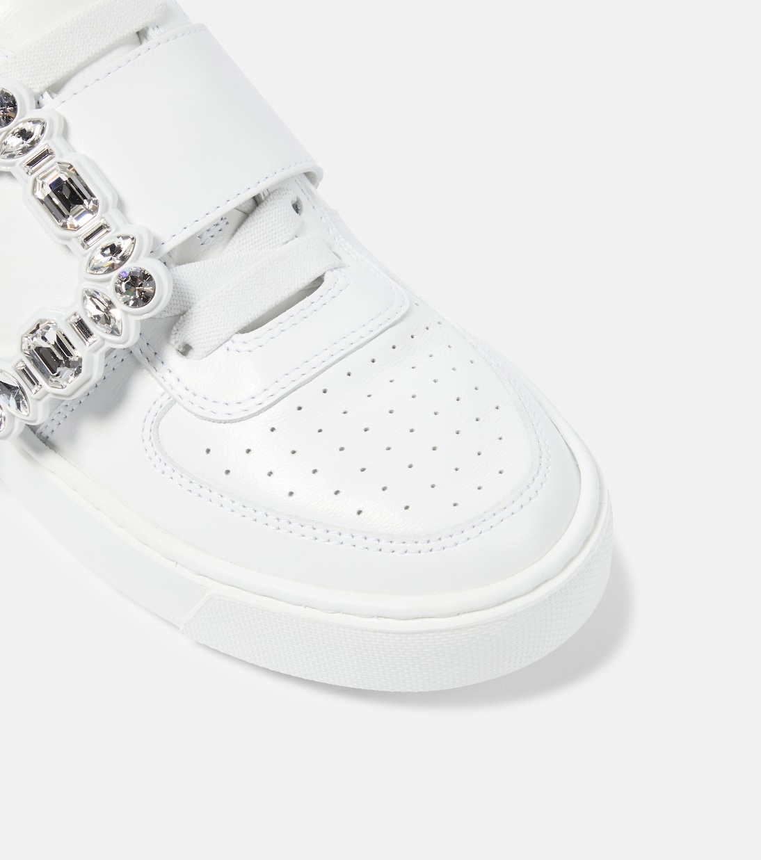 Verzierte Sneakers Very Vivier aus Leder | Roger Vivier