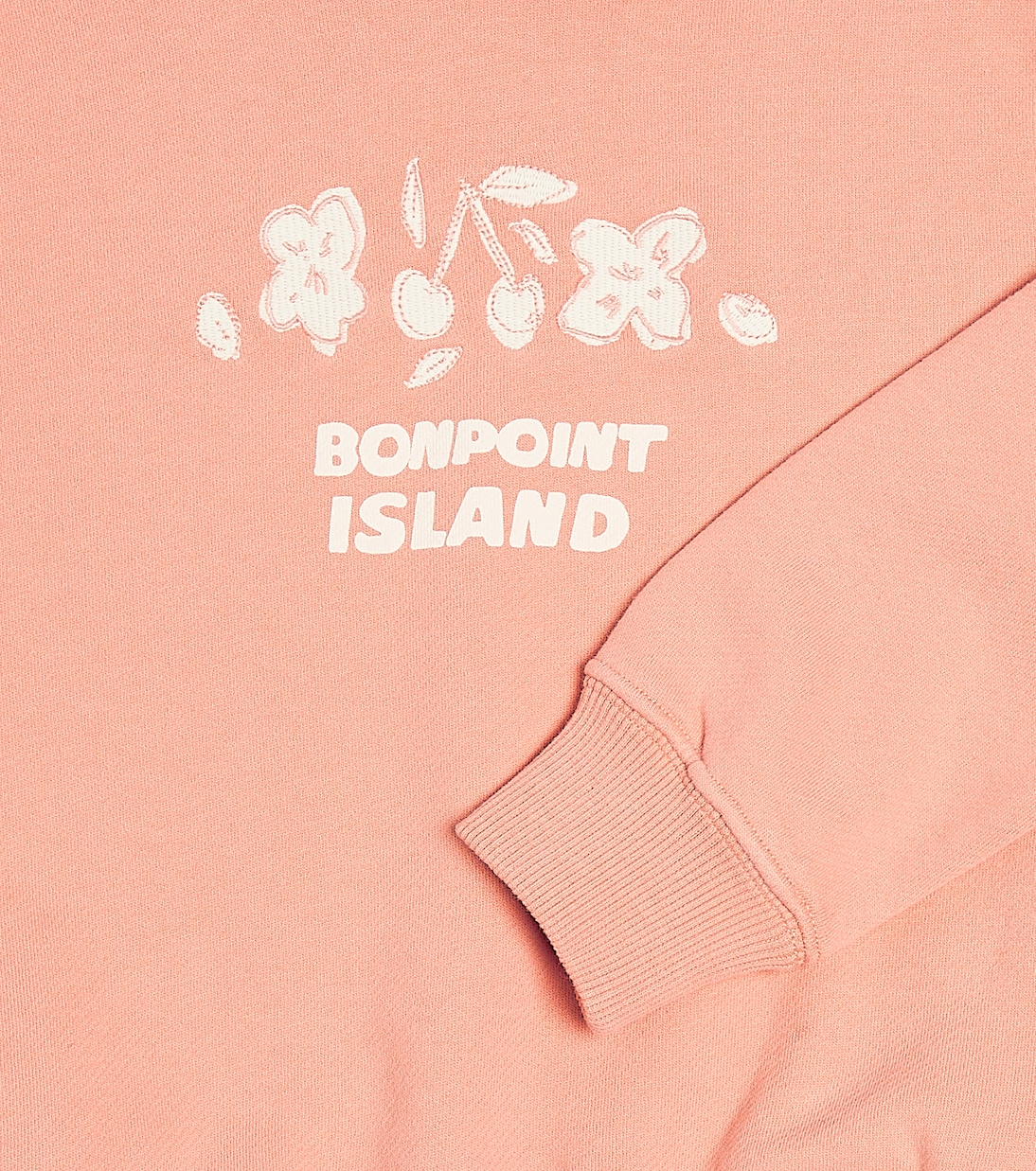 Tita cotton jersey hoodie | Bonpoint