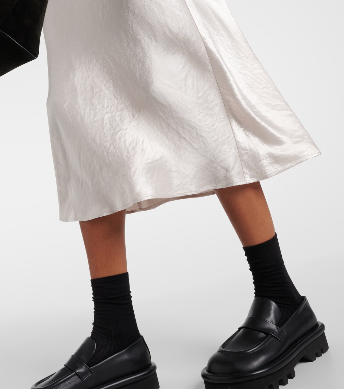 Leisure Midirock Alessio aus Satin | Max Mara