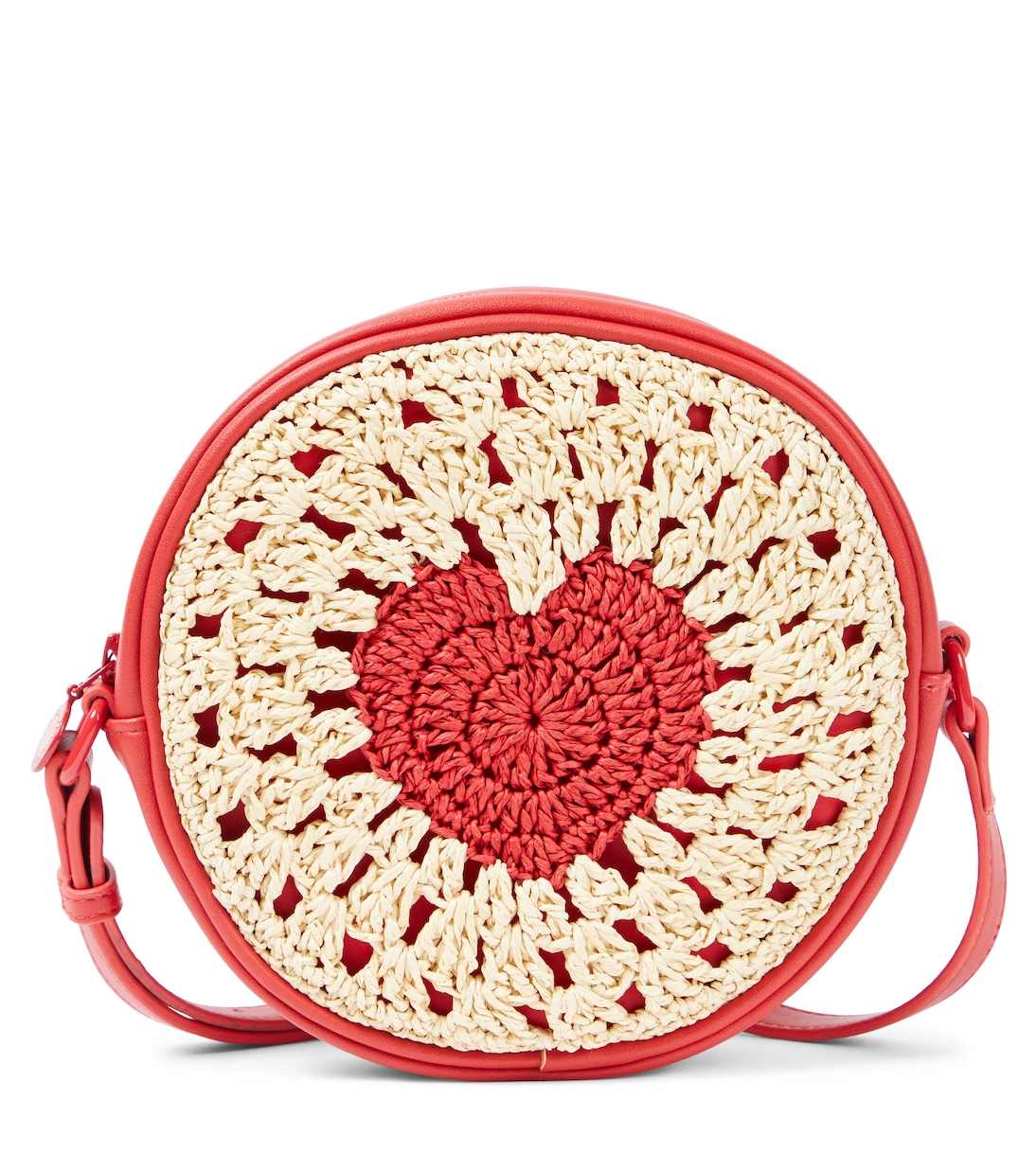 Woven faux leather shoulder bag | Stella McCartney Kids