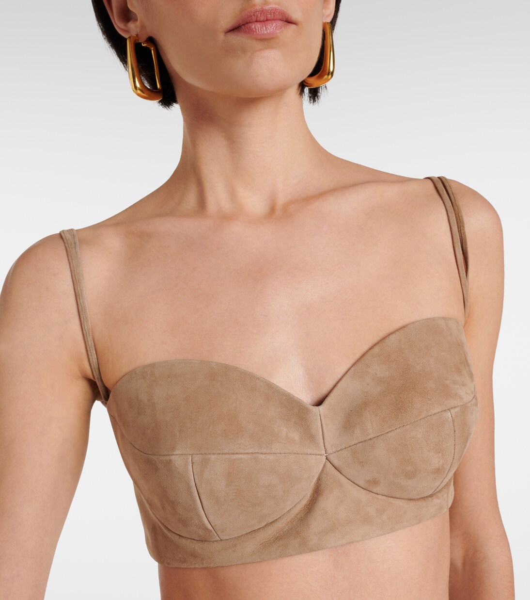 Suede bra top | Magda Butrym