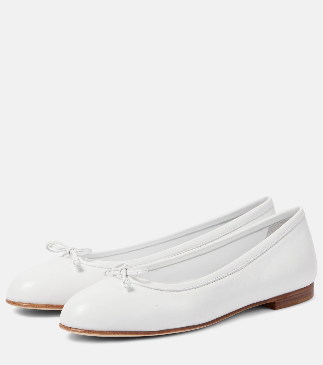 Verallii leather ballet flats | Manolo Blahnik