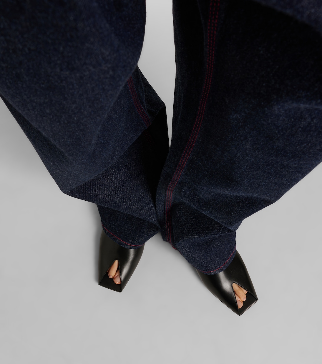 Mules Spike de piel | Alaïa