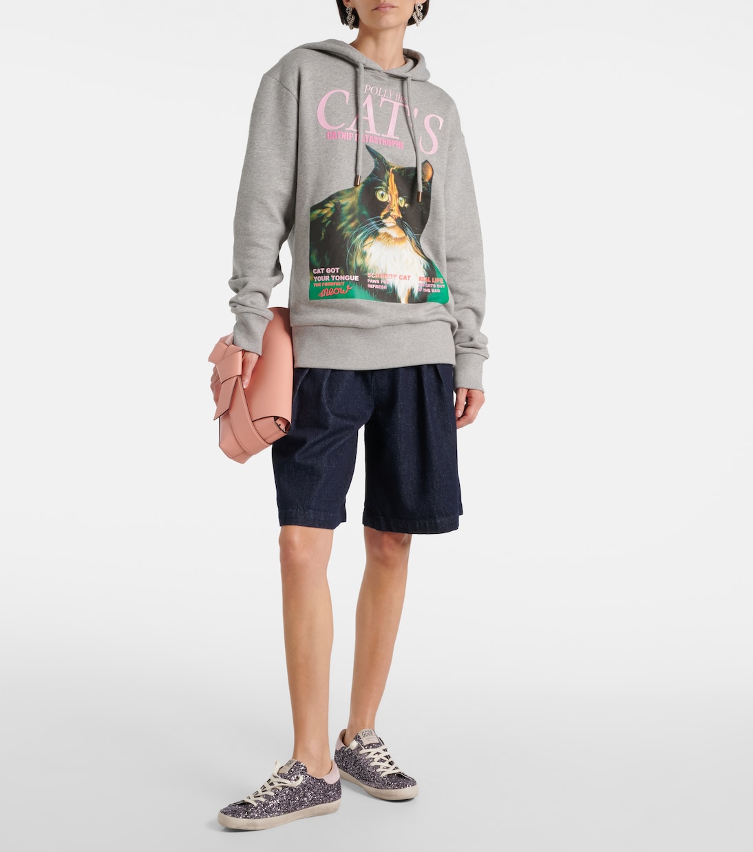 Sneakers Super-Star mit Glitter | Golden Goose