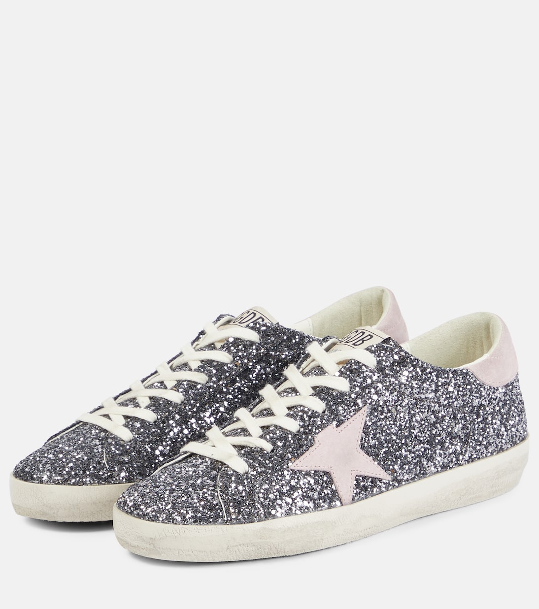 Sneakers Super-Star mit Glitter | Golden Goose