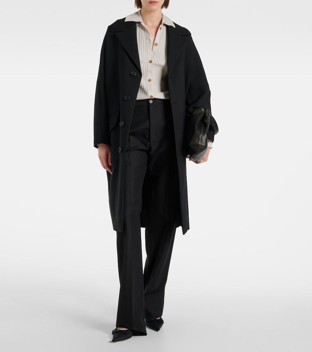 Polopullover aus Rippstrick | Vince