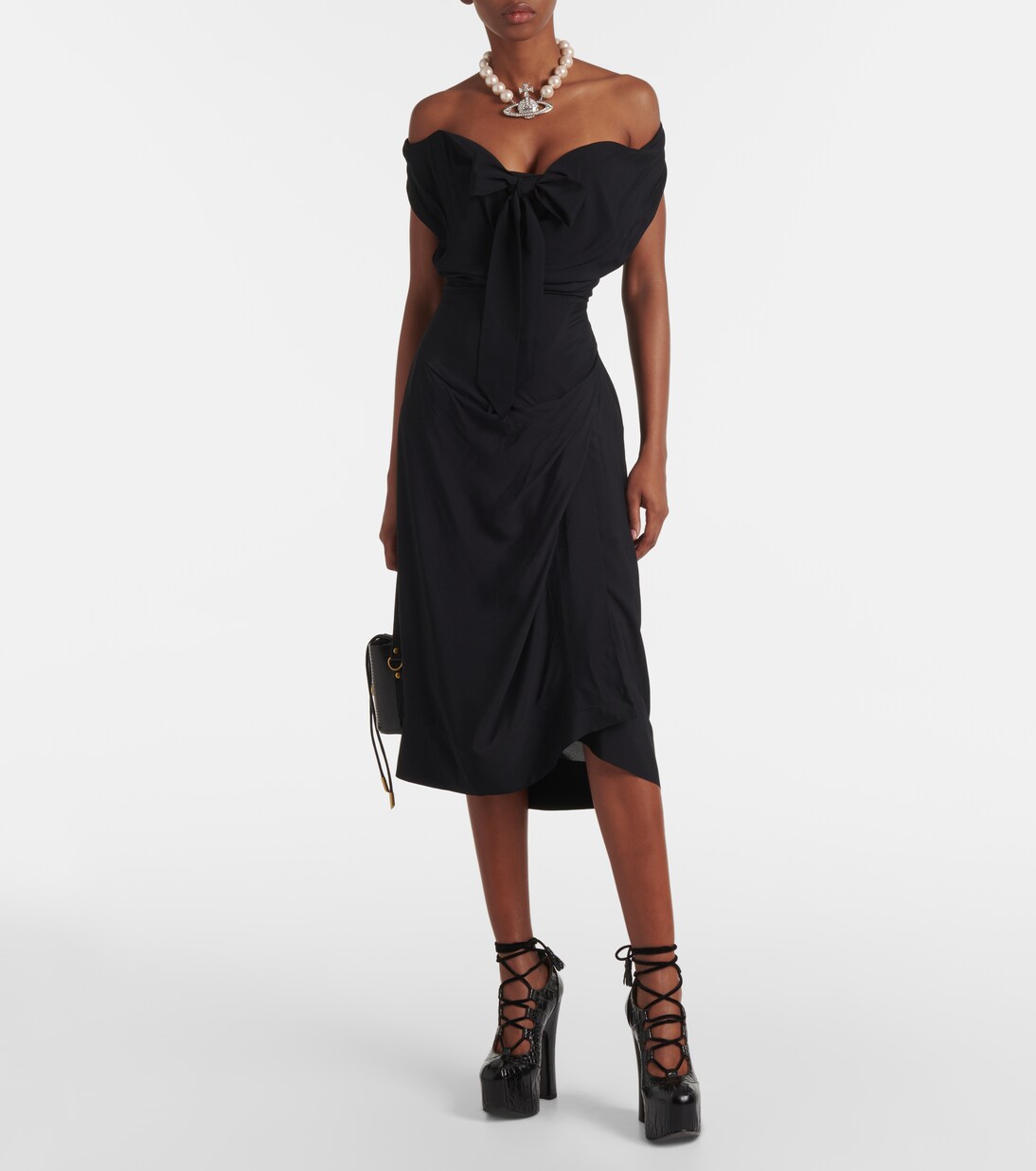 Robe Iwona à encolure bardot | Vivienne Westwood