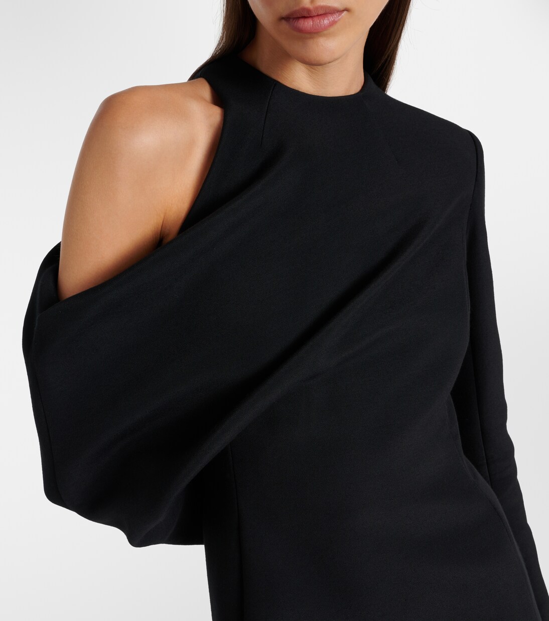 Robe longue Tray asymétrique | Khaite