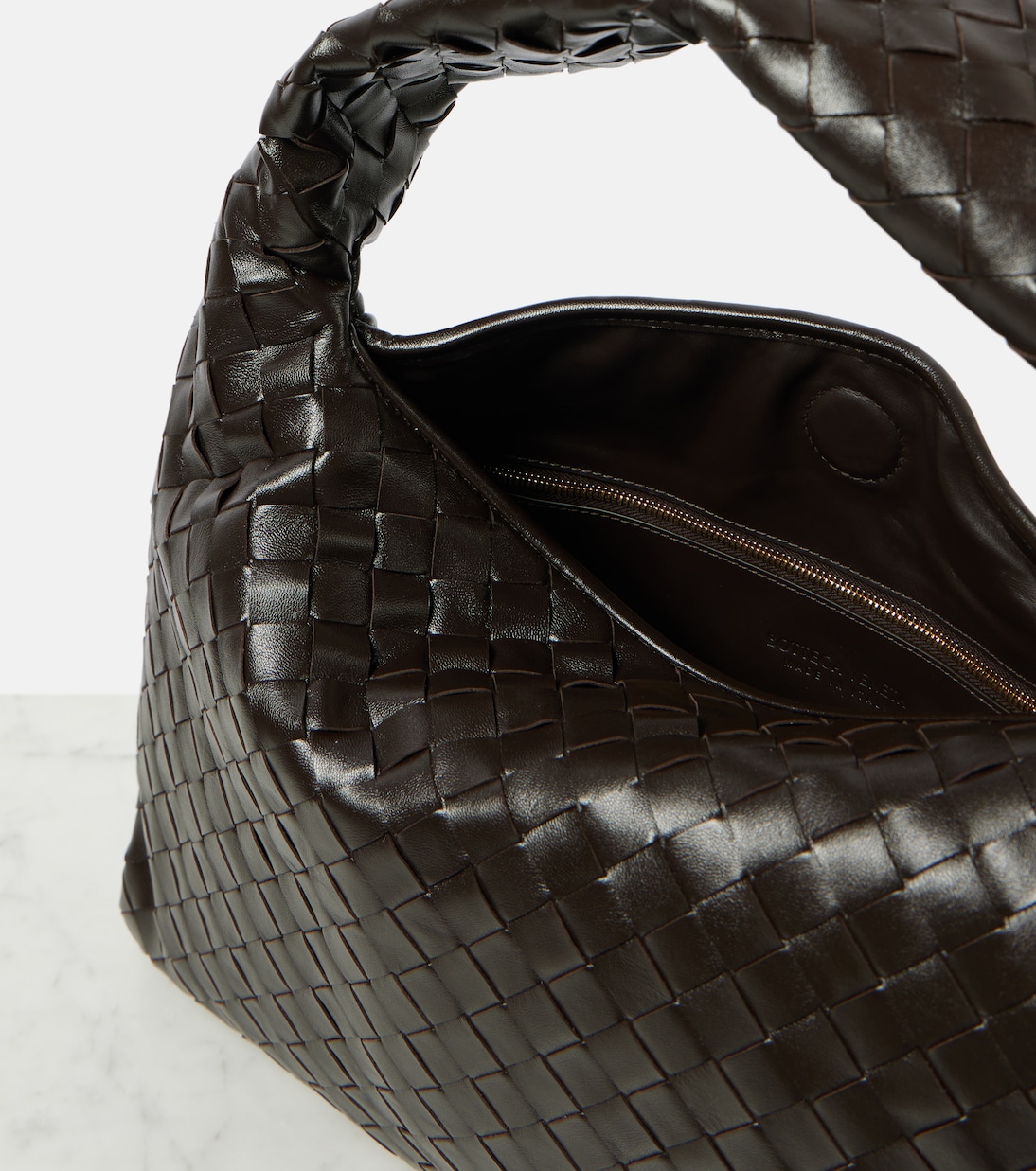 Sac Hop en cuir Intrecciato  | Bottega Veneta