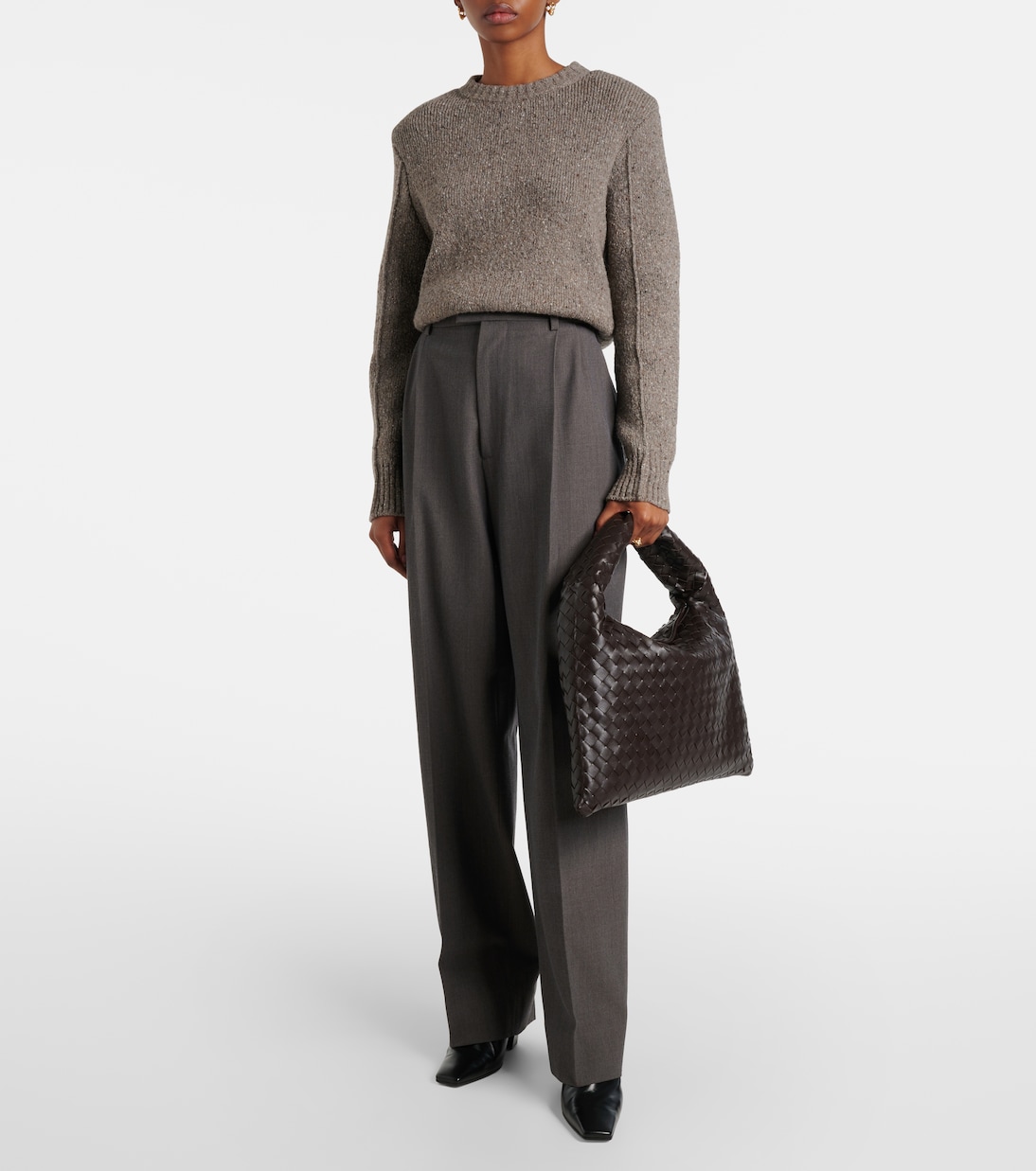 Sac Hop en cuir Intrecciato  | Bottega Veneta