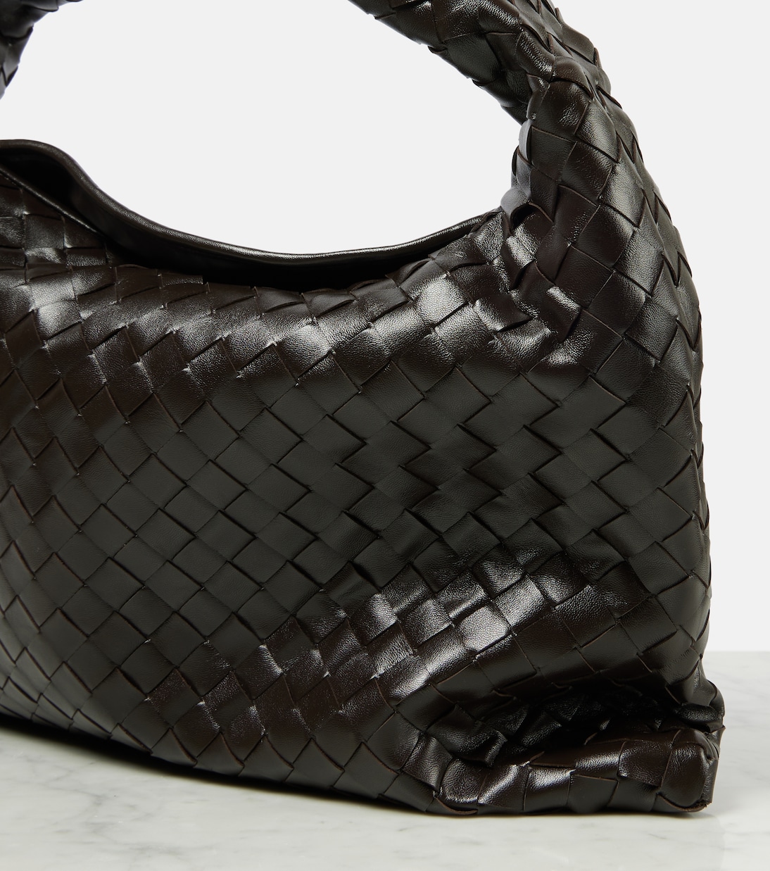 Sac Hop en cuir Intrecciato  | Bottega Veneta