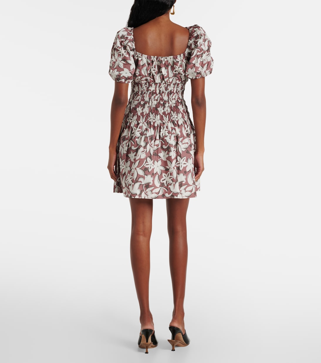 Abito corto in popeline di cotone | Faithfull