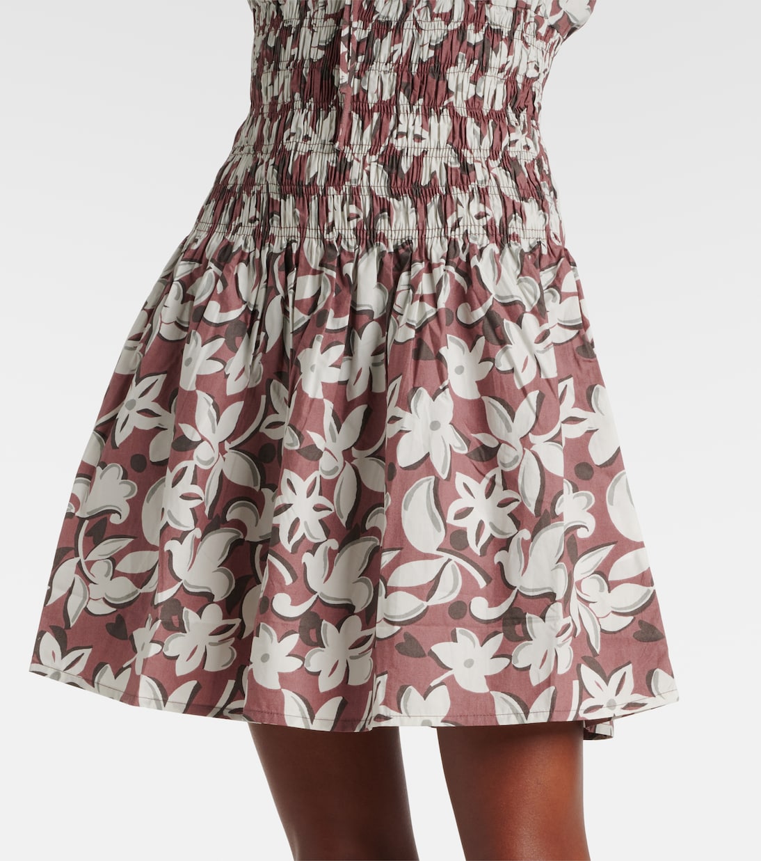 Abito corto in popeline di cotone | Faithfull