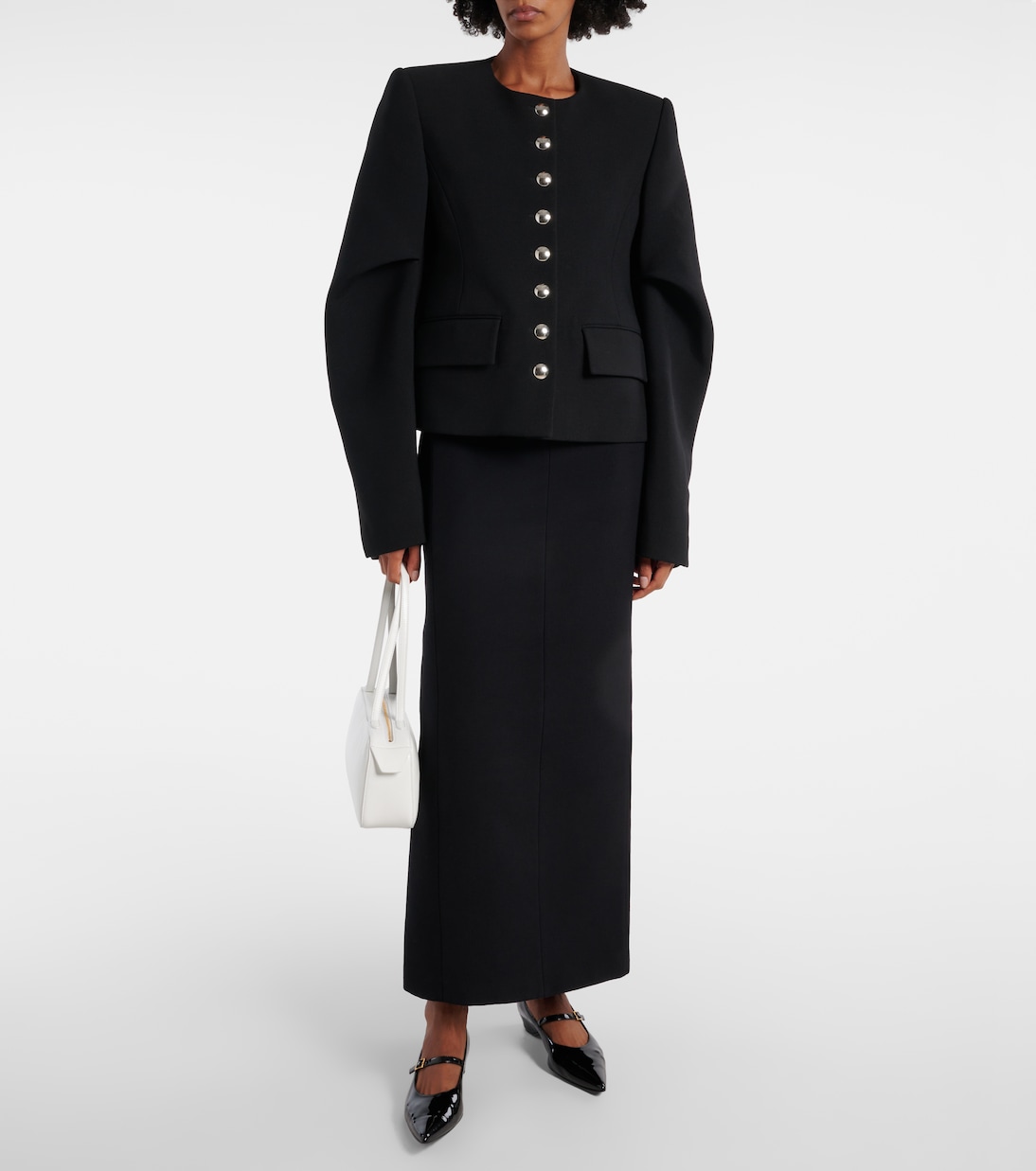 Schultertasche Simona aus Leder | Khaite