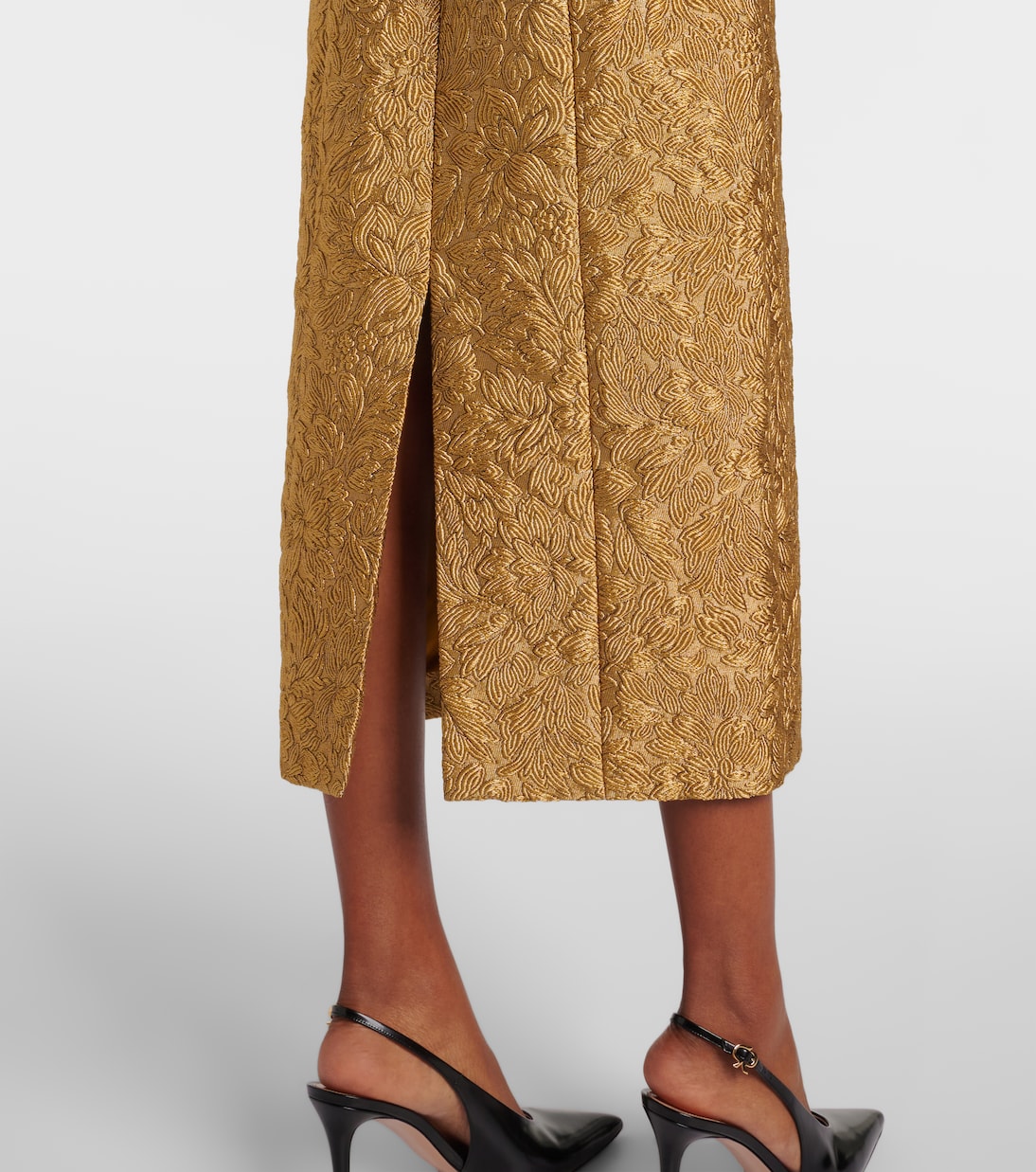 Robe midi Farrah à fleurs | Markarian