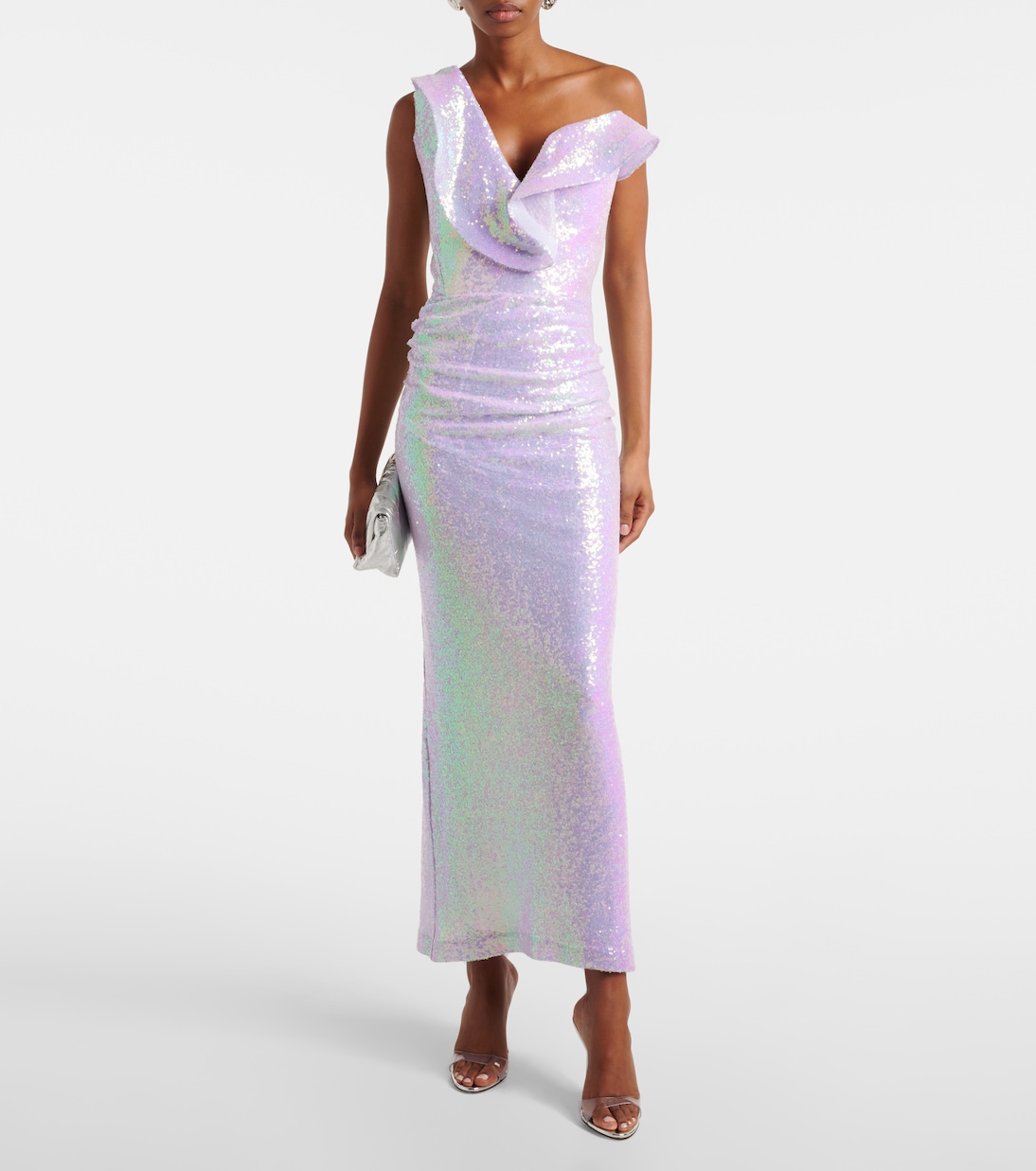 Abito lungo Requiem con paillettes | Maticevski