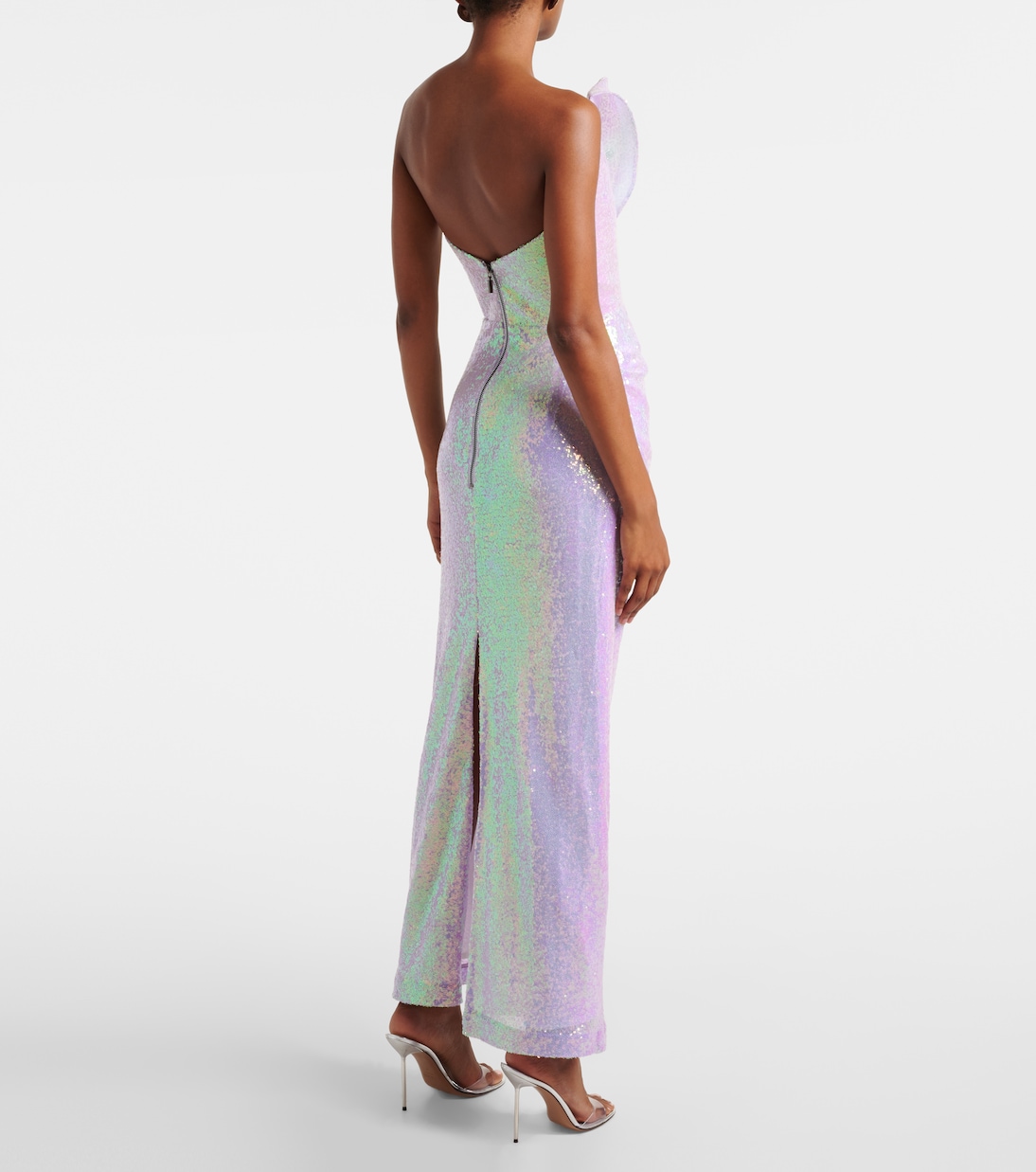 Abito lungo Requiem con paillettes | Maticevski