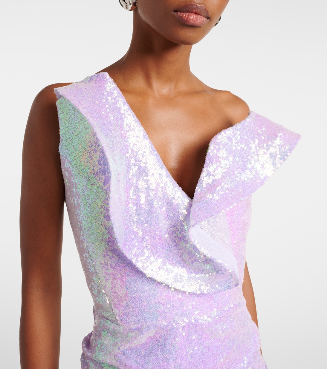 Abito lungo Requiem con paillettes | Maticevski