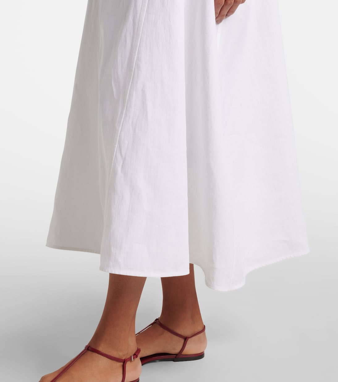 Midikleid aus Leinen | Jil Sander