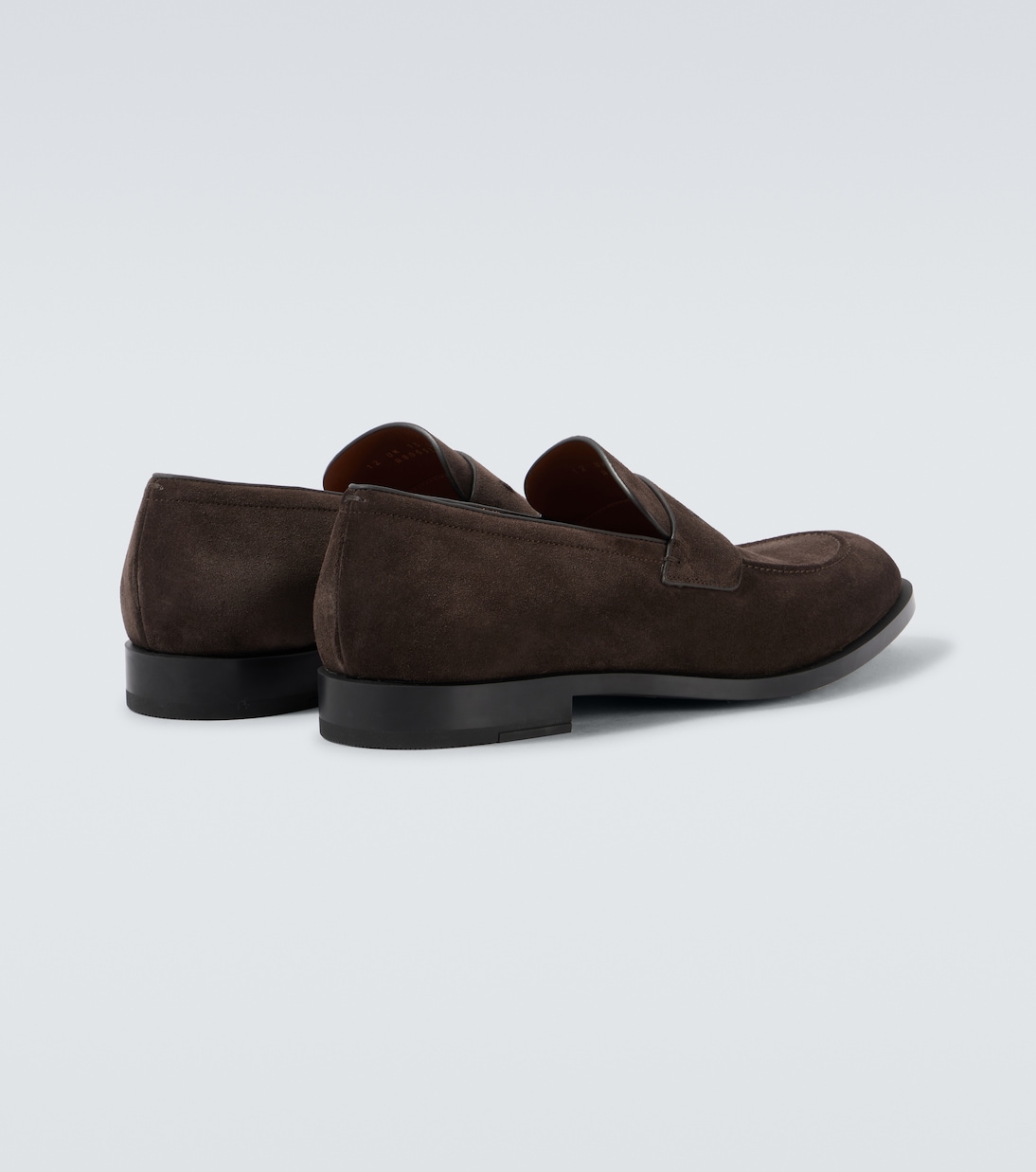 Suede penny loafers | Zegna