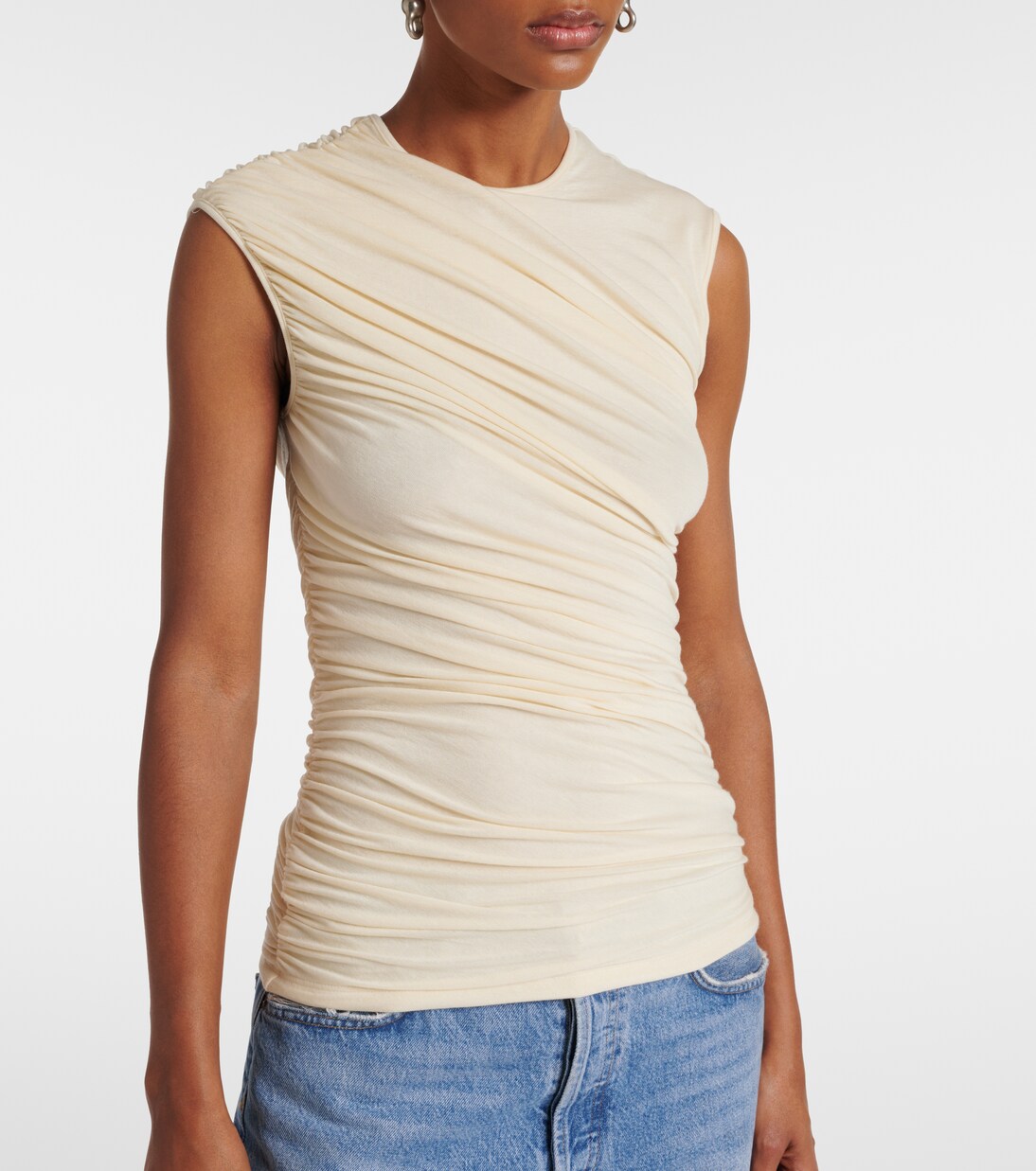 Ester ruched tank top | Agolde