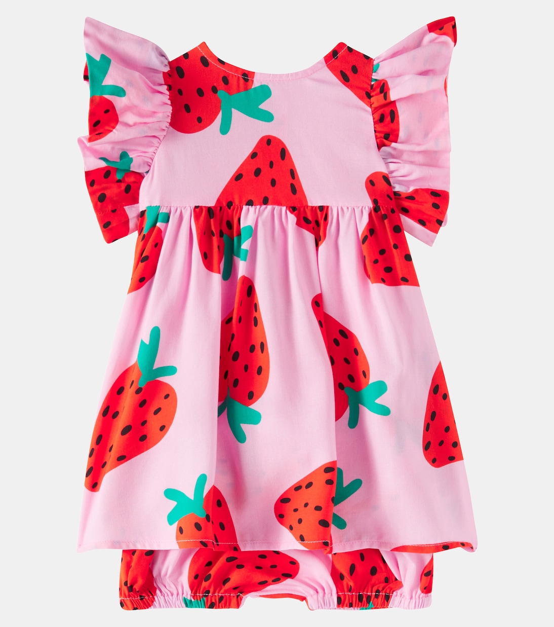 Baby printed dress and bloomers set | Stella McCartney Kids