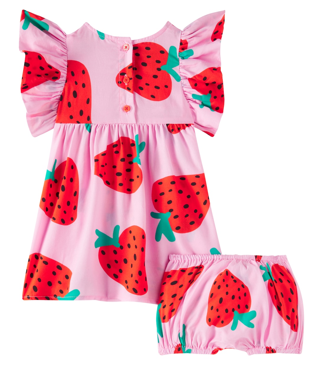 Baby printed dress and bloomers set | Stella McCartney Kids