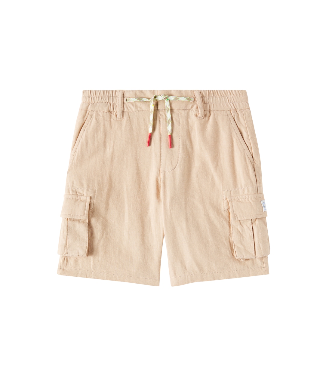 Cotton and linen cargo shorts | Scotch & Soda Kids
