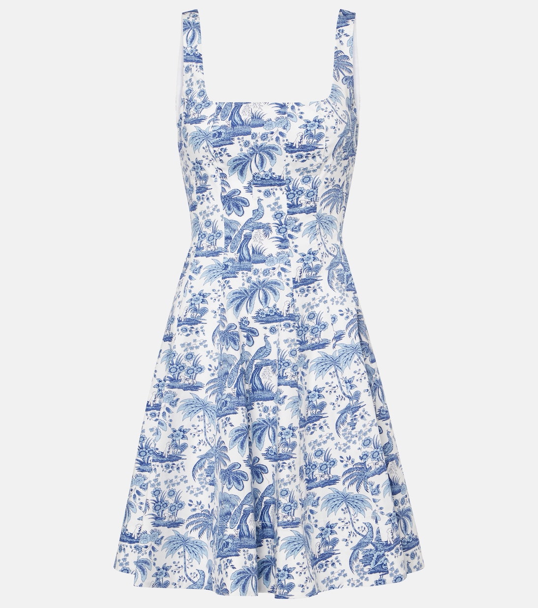 Minikleid Wells aus Baumwolle | Staud