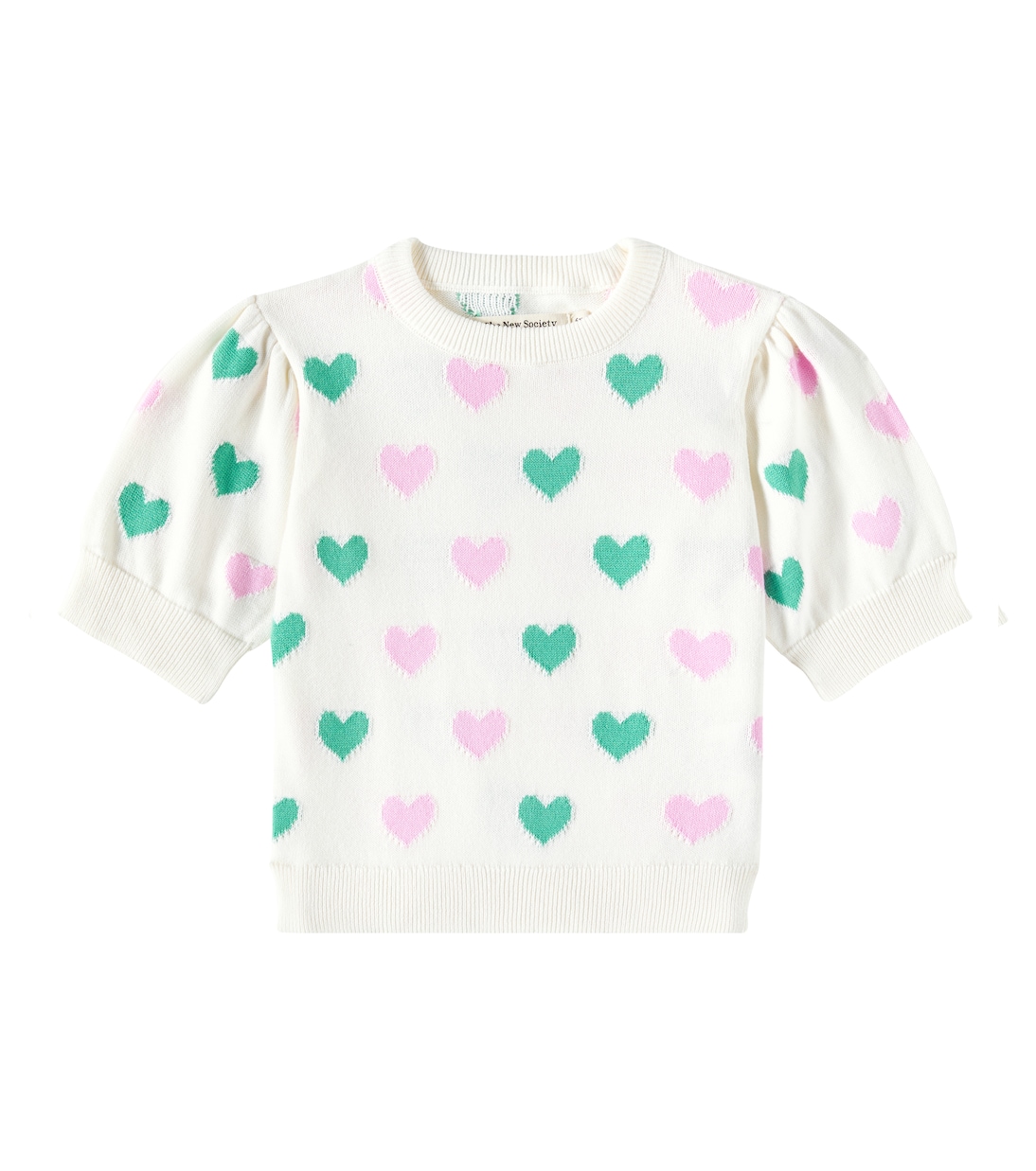 Top Oia intarsia en coton | The New Society