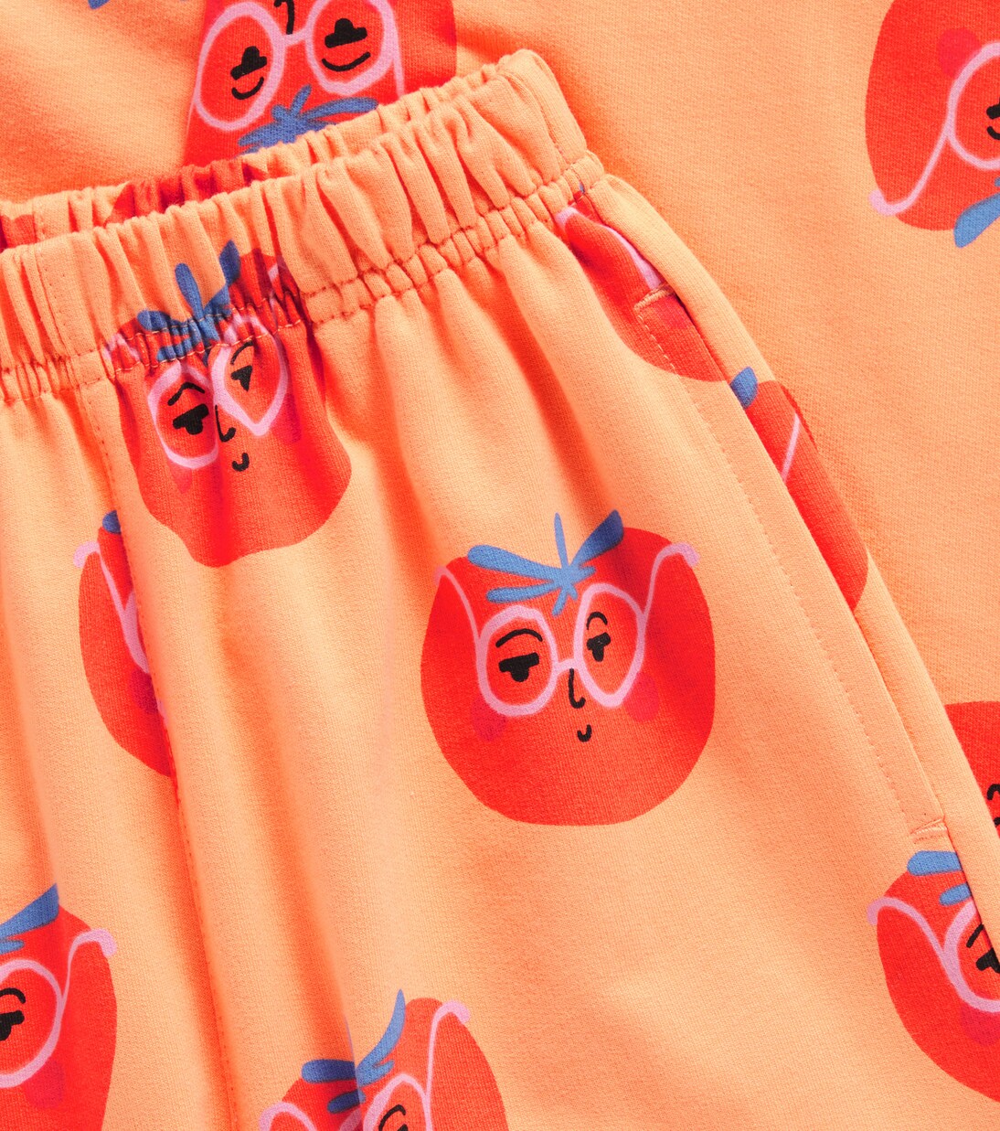 Tomato cotton sweatpants | Jellymallow