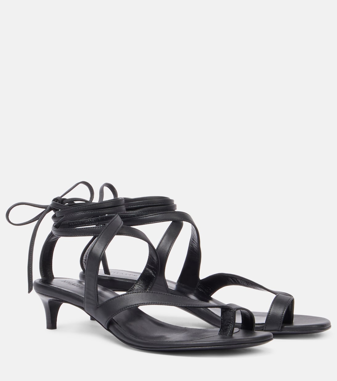 Aimee 35 leather sandals | Khaite