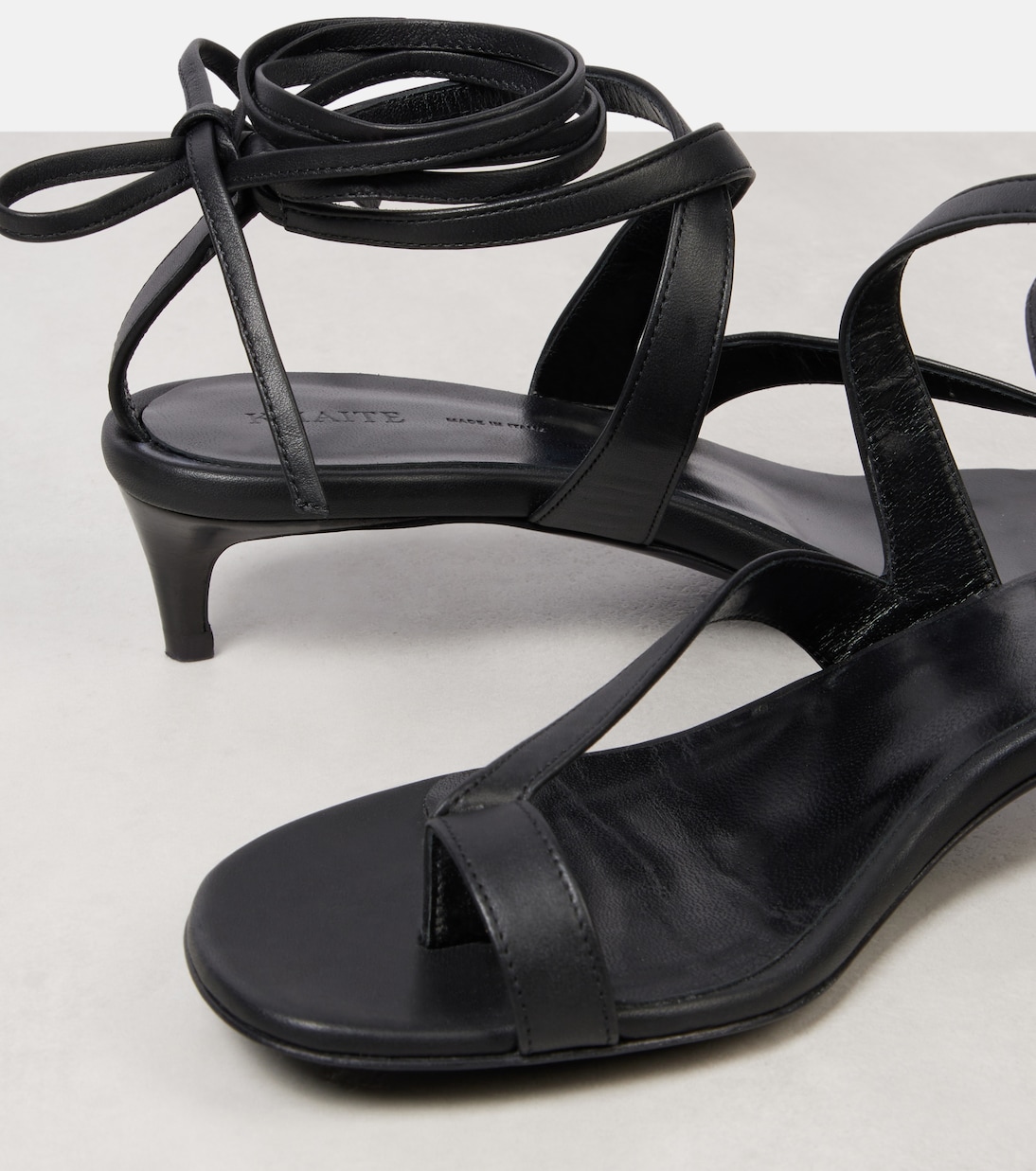 Aimee 35 leather sandals | Khaite