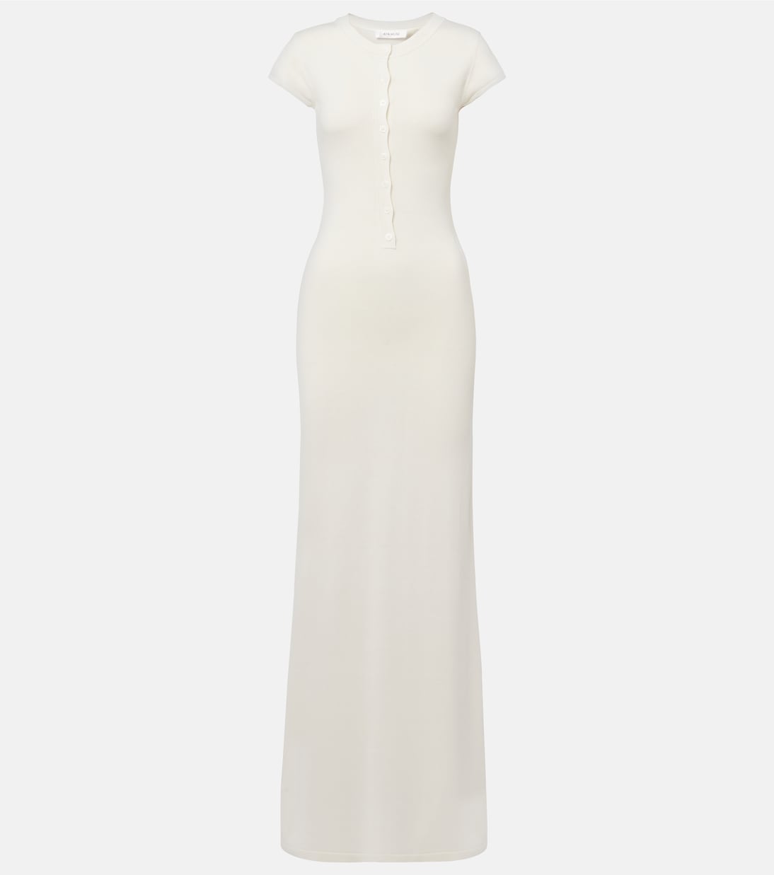 Robe longue Caden en soie mélangée | Aya Muse