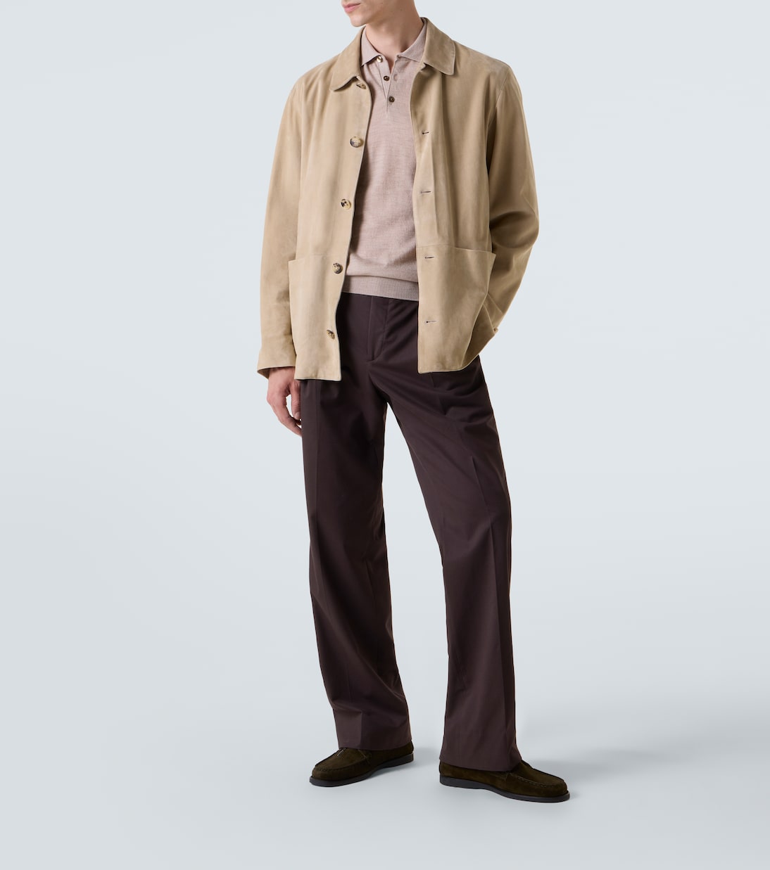 Gerade Hose Amo aus Baumwolle und Kaschmir | Saman Amel