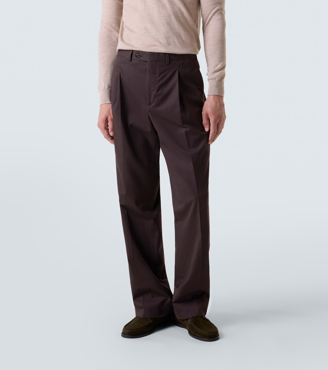 Gerade Hose Amo aus Baumwolle und Kaschmir | Saman Amel