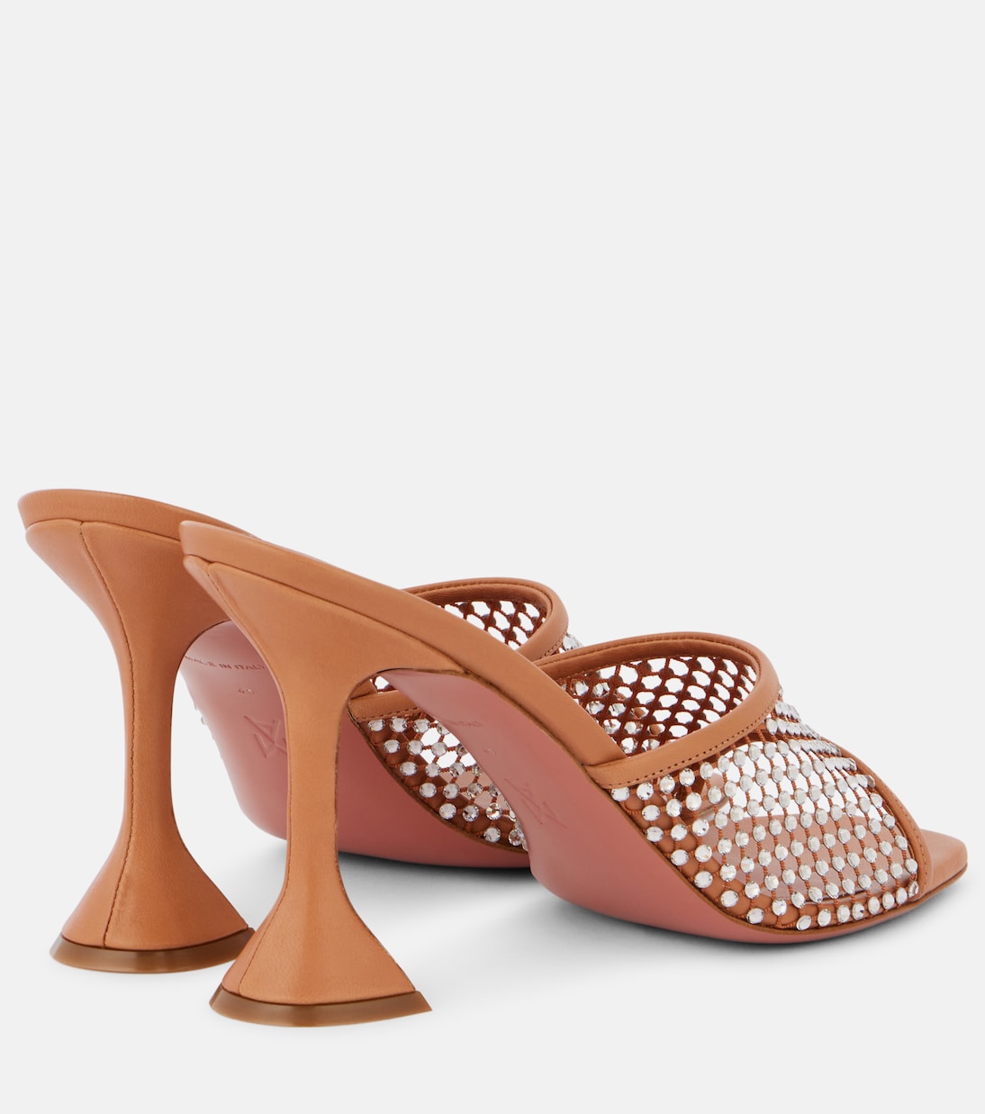 Pantoletten Lupita 95 mit Kristallen | Amina Muaddi