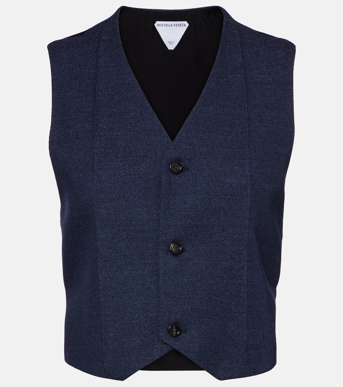 Wool drill vest | Bottega Veneta
