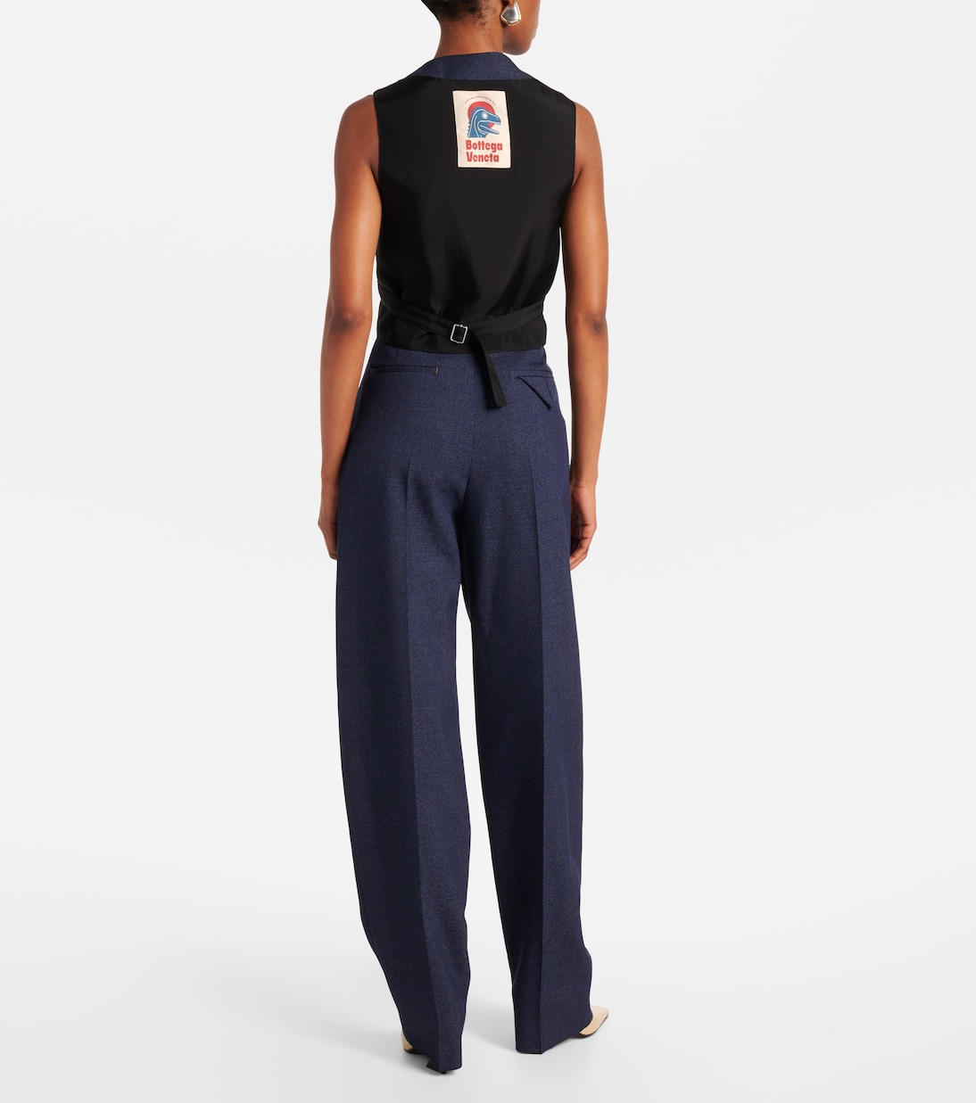 Wool drill vest | Bottega Veneta