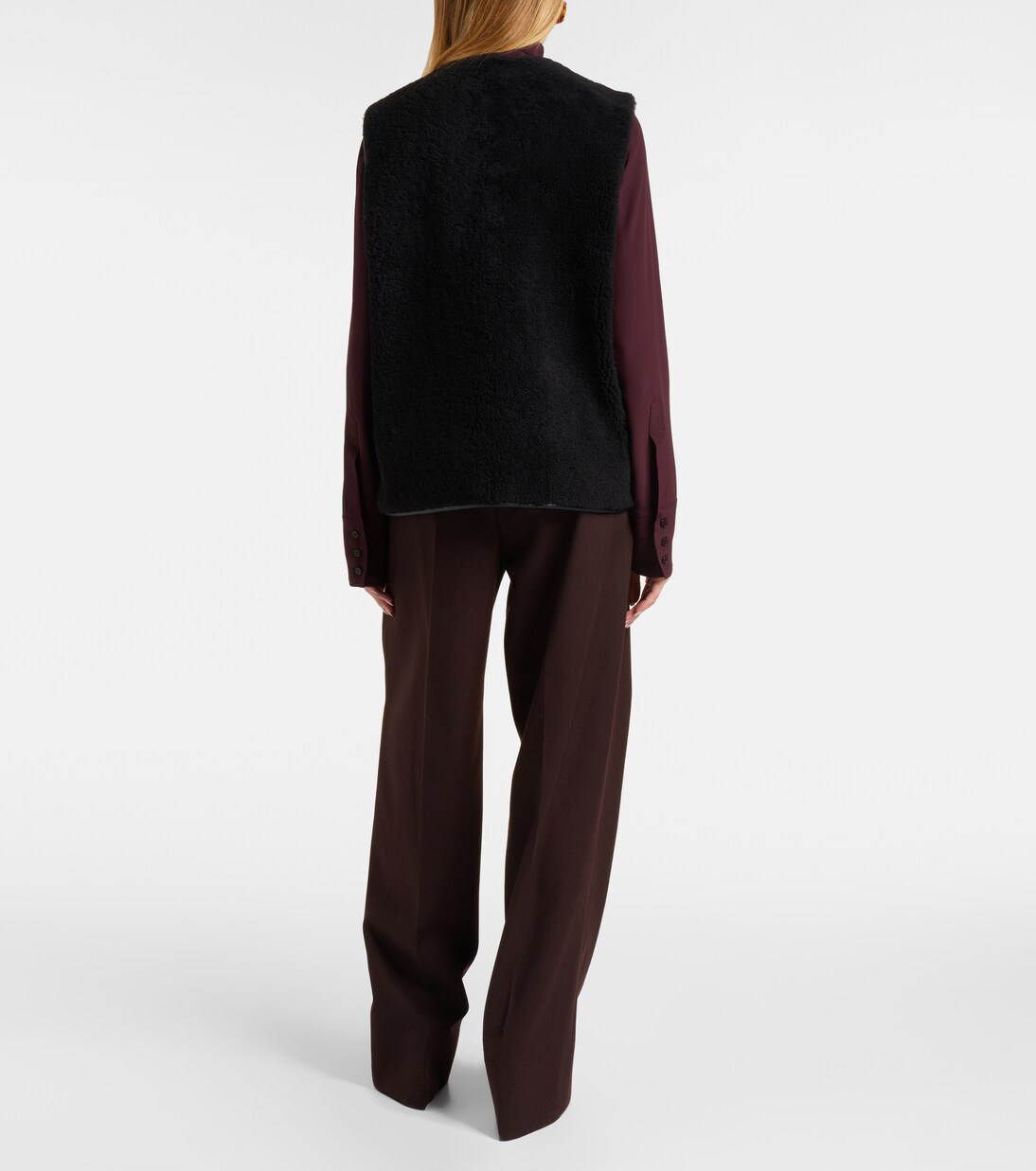 Gliss shearling vest | Blazé Milano