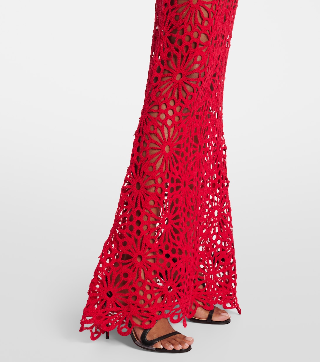 Maxirock Obie aus Häkelstrick | Norma Kamali