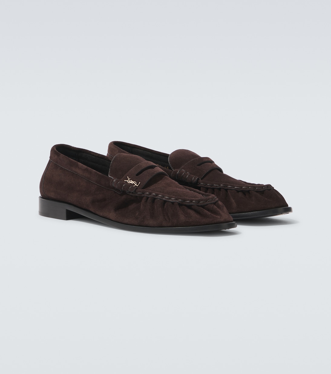 Le Loafer suede penny loafers | Saint Laurent