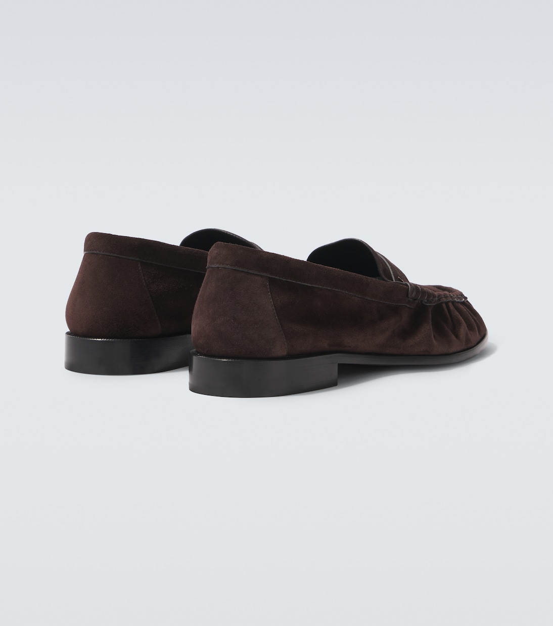 Le Loafer suede penny loafers | Saint Laurent