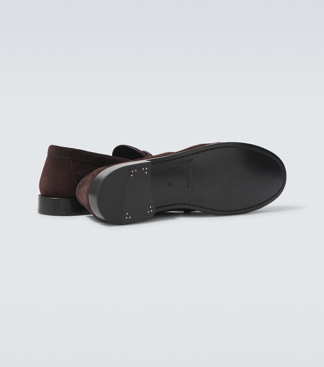 Le Loafer suede penny loafers | Saint Laurent