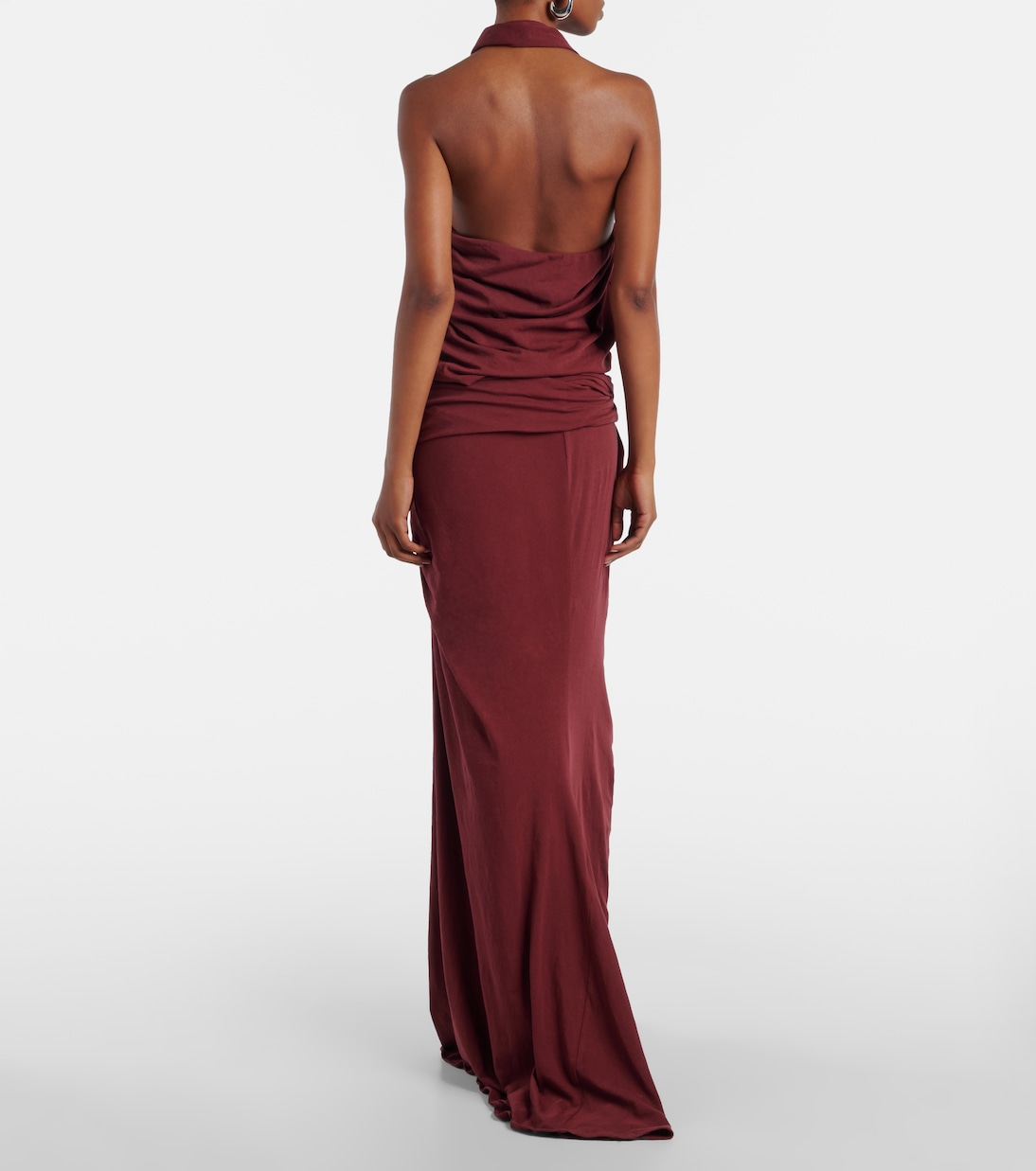 Robe longue Shroud en coton mélangé | Entire Studios