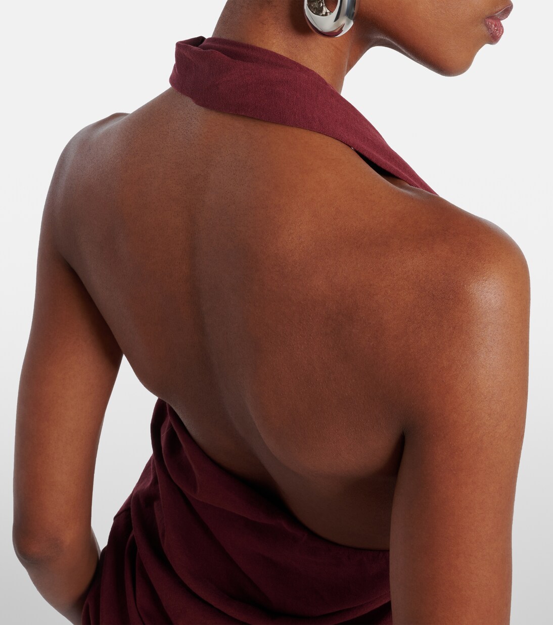 Robe longue Shroud en coton mélangé | Entire Studios