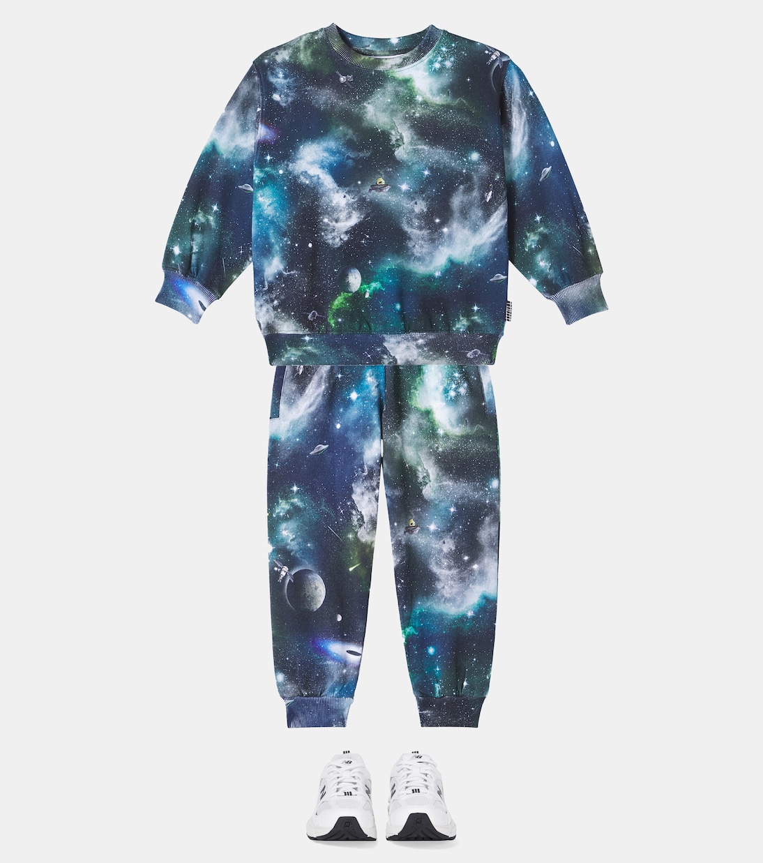 Monti printed cotton sweatshirt | Molo