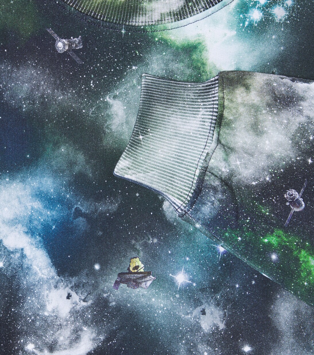 Monti printed cotton sweatshirt | Molo